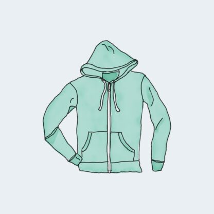 Hoodie with Zipper [Buy One Get One Half Price]