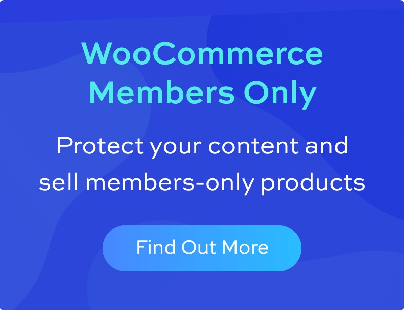 WooCommerce Members Only CTA