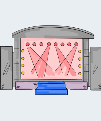 Festival stage