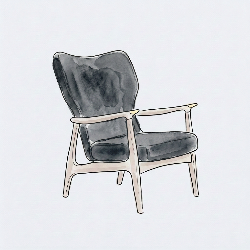 armchair-grey